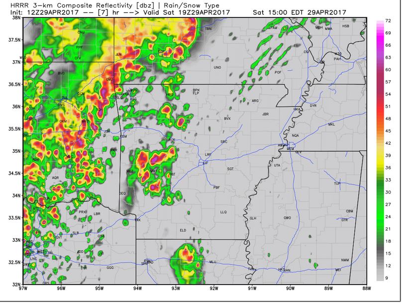 Arkansas Weather Blog April 2017
