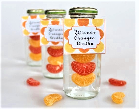 Mila Liebe : Wodka mit Zitronen-Orangen-Bonbons Mila Liebe : Wodka mit Zitronen-Orangen-Bonbons