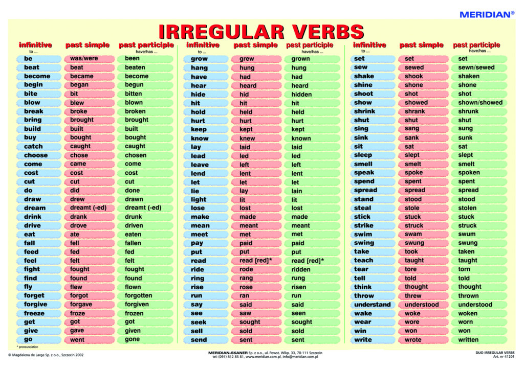 irregular-verb-yoyodngeblog