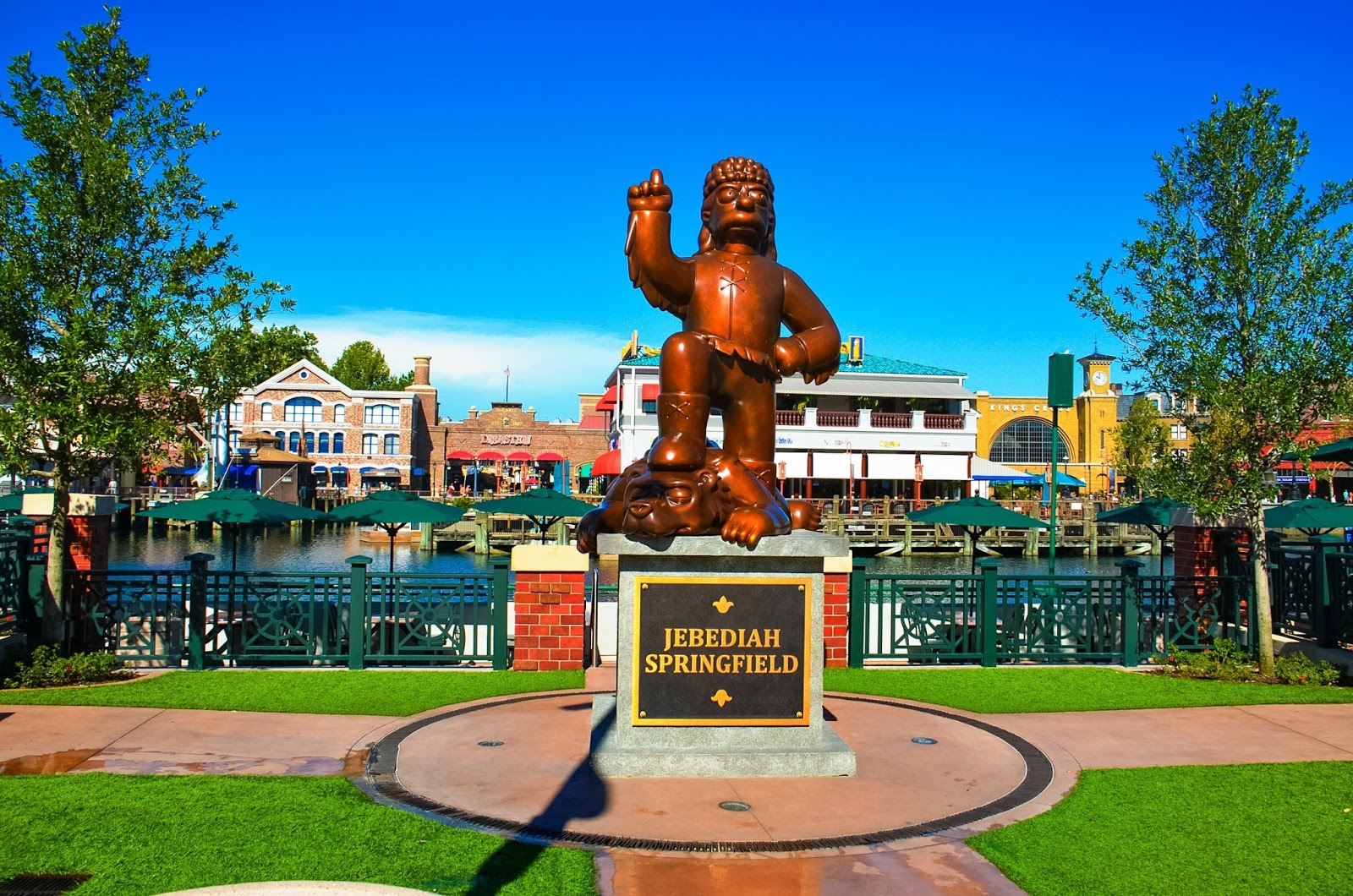 jebediah springfield statue 