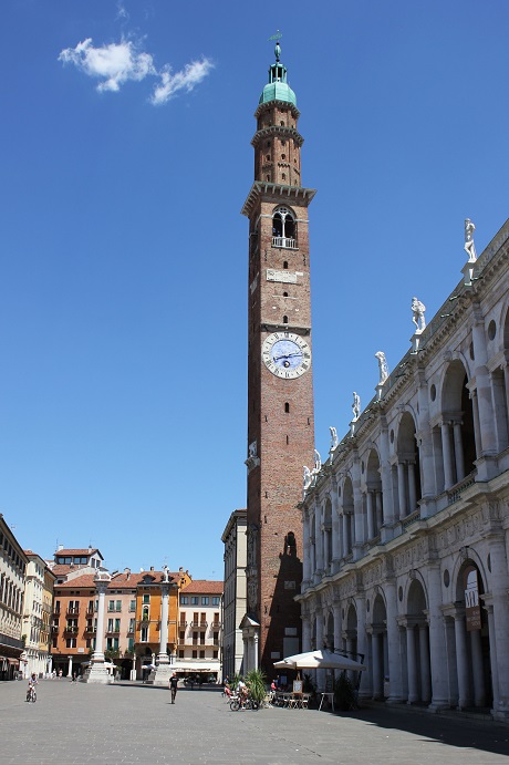 náměstí v italské Vicenze