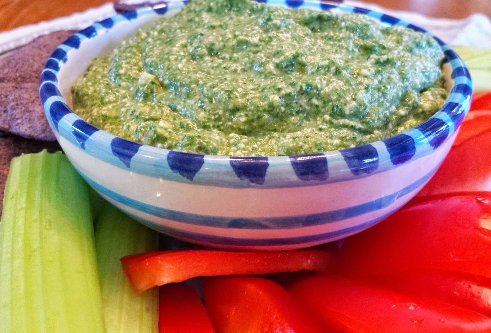 Quick and Easy Spinach Bleu Cheese Dip with No Mayo HinesSight Blog