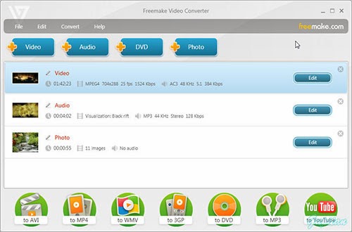 Freemake Video Converter 4.1.1.0