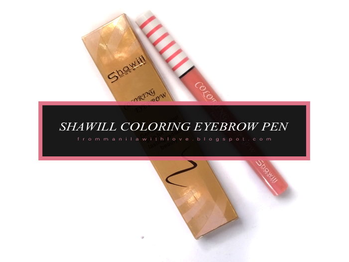 Shawill Coloring Eyebrow Pen Review