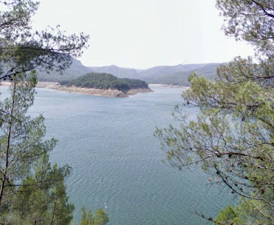 El espectacular paisaje de Benagéber