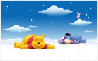 Winnie the Pooh at Spring: Free Printable Frames, Invitations or Cards. Winnie the Pooh at Spring: Free Printable Frames, Invitations or Cards.