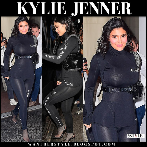 kylie jenner mesh top