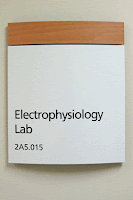 EP Cath Lab Label