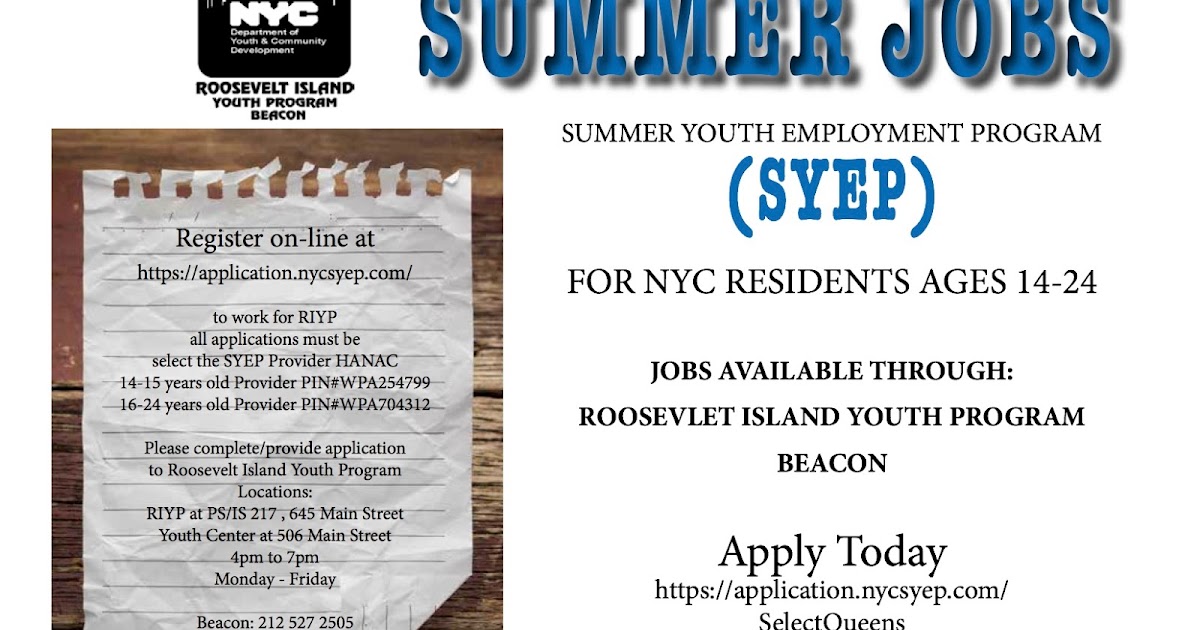 Roosevelt Islander Online Roosevelt Island Youth Program Beacon Summer