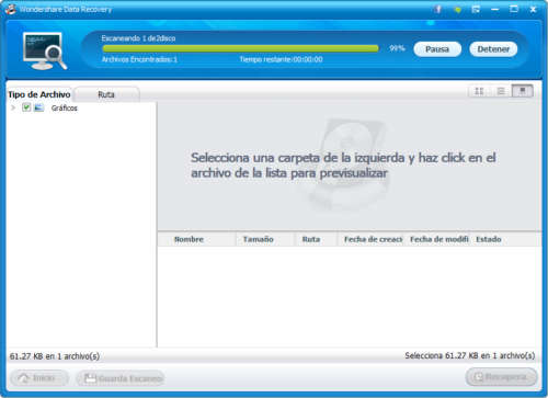 Wondershare Data Recovery 5.0 Full Español (Recuperación de Archivos Eliminados)