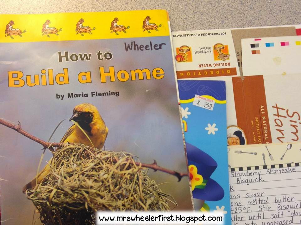 Mrs. Wheeler's First Grade Tidbits: How-To Writing