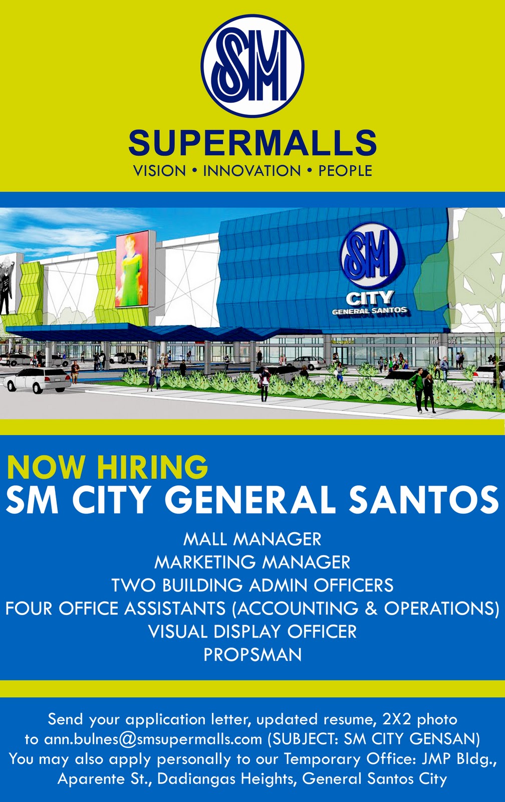 Job Alert SM City General Santos akosiRABSKY