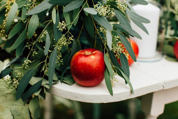 Decoración Fácil: Manzanas para decorar la mesa