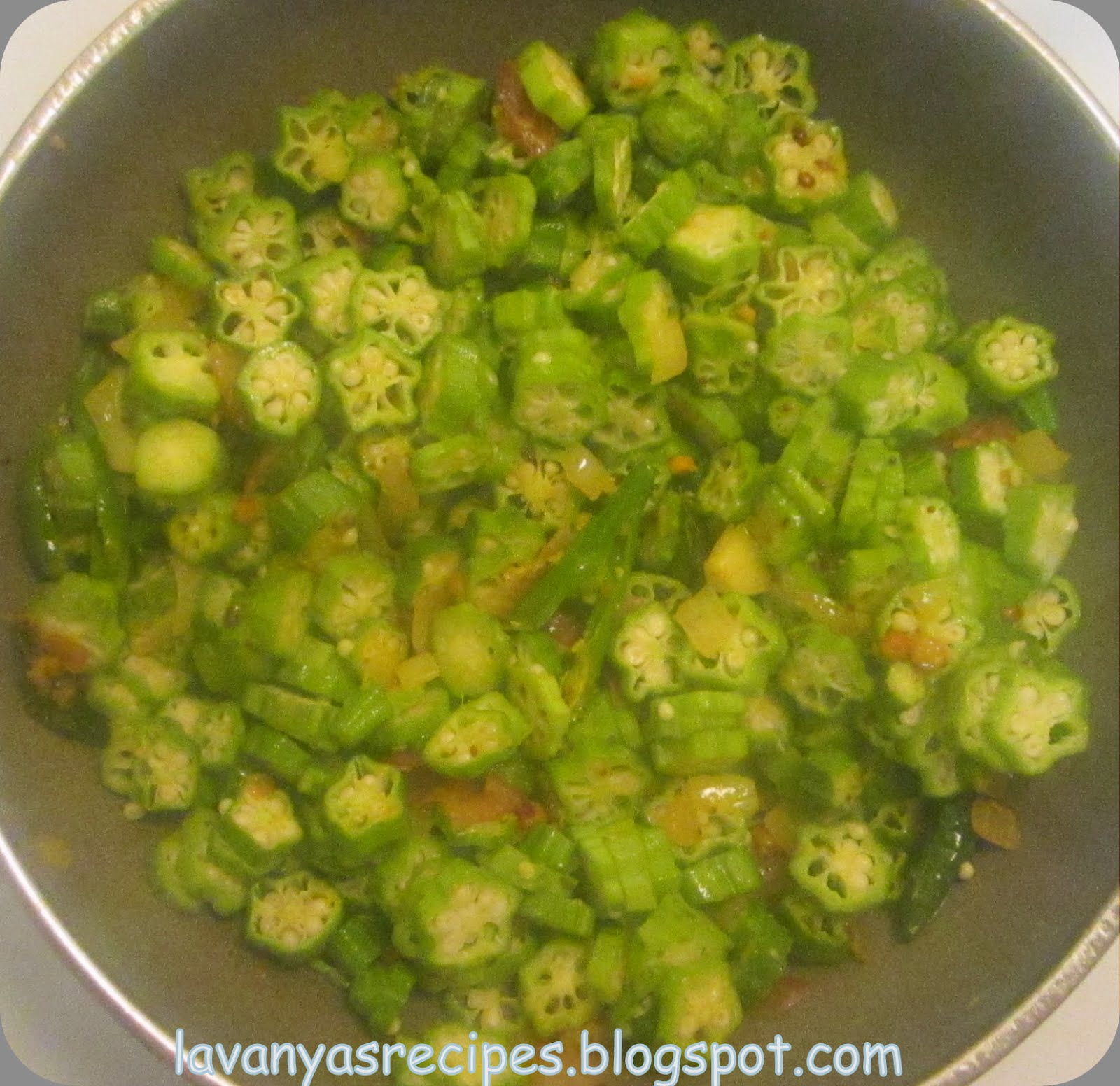 Mashed Ladies Finger Curry Diva Likes