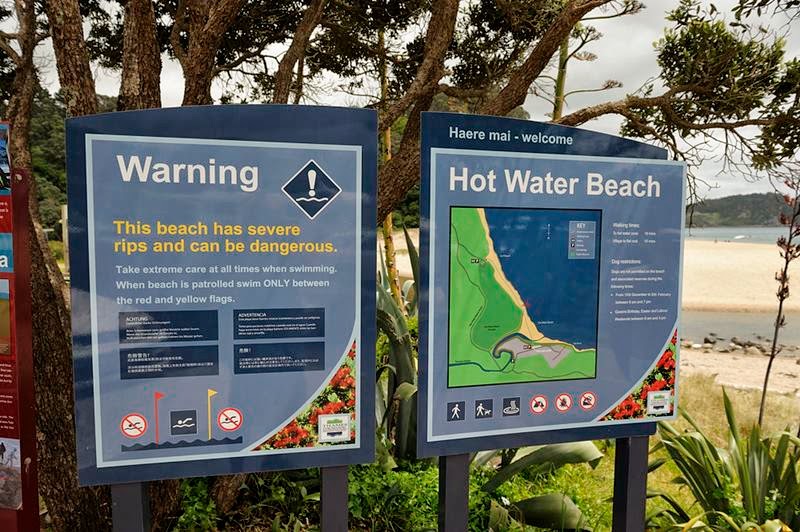 Hot Water Beach Coromandel Peninsula, New Zealand