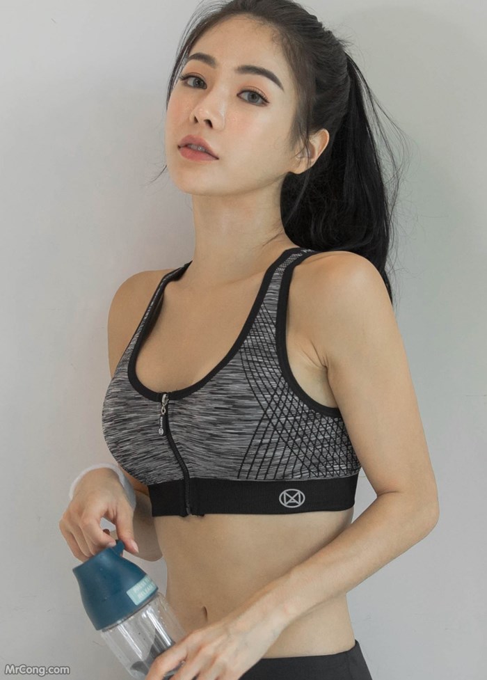 The beautiful An Seo Rin shows off her figure with a tight gym fashion (273 pictures) photo 4-5
