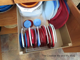 The Creative Me and My McG: Organizing the Tupperware cupboard..