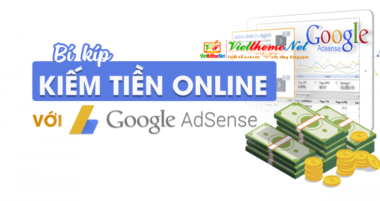 Hợp tác kiếm tiền bằng Google Adsense cho những ai đang có Website hay Blog