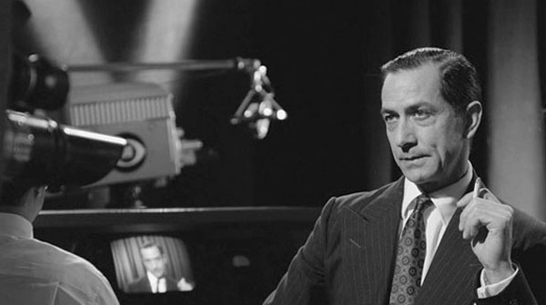 David Strathairn as Edward R. Murrow in Good Night and Good Luck