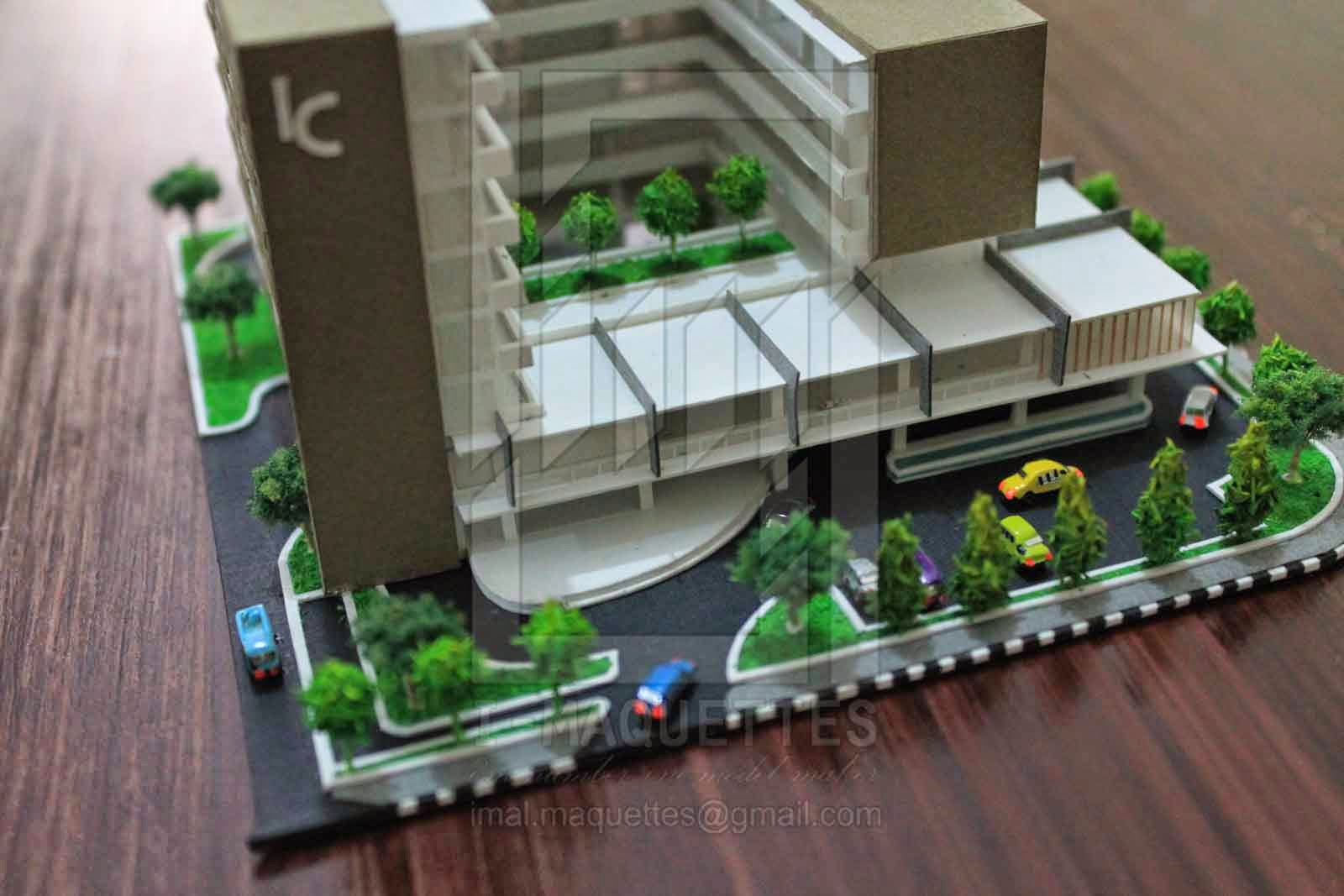 i_maquettes: Maket Studio Akhir Arsitektur - Apartemen