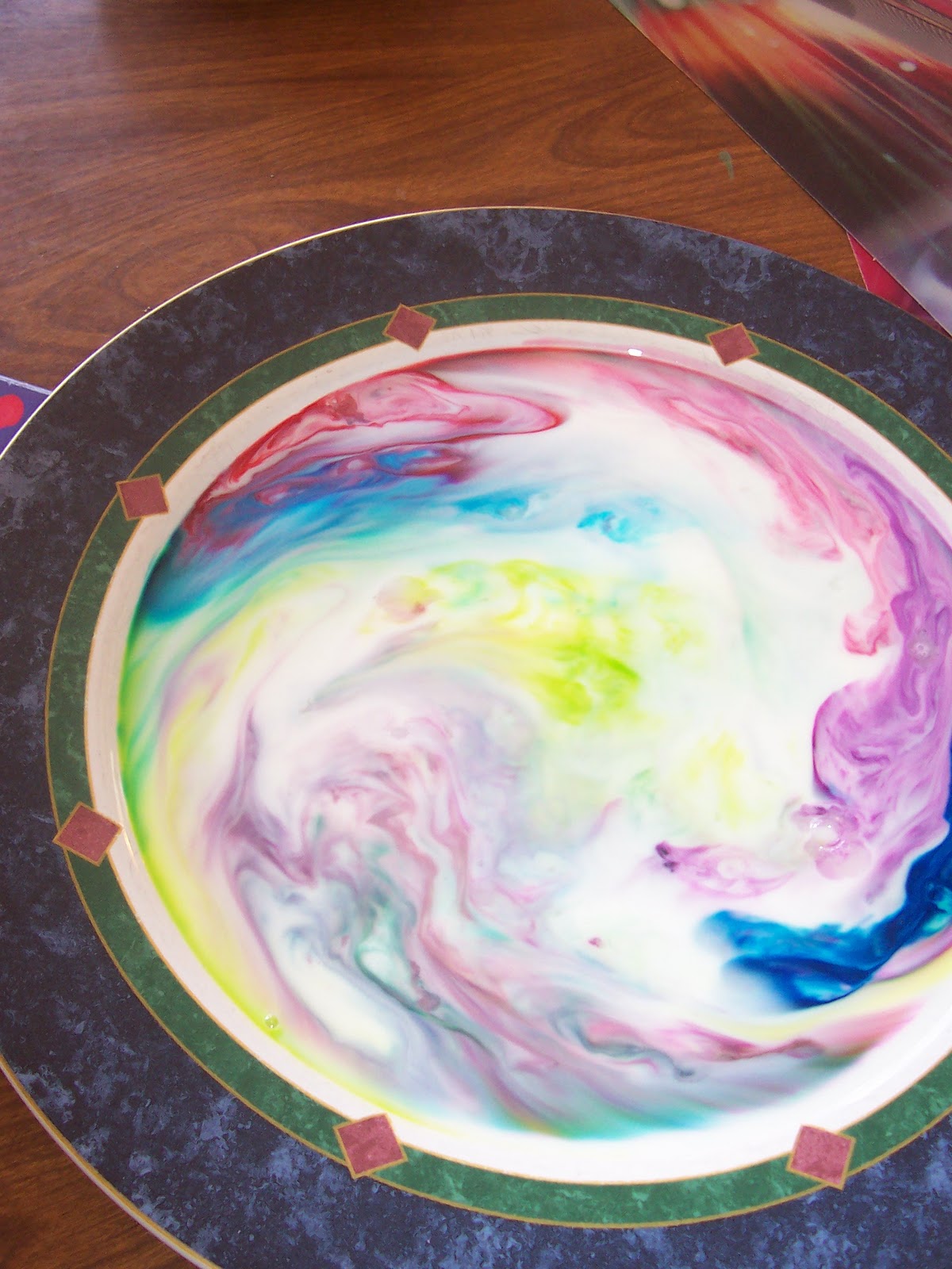 Of Determined Purpose: October 7: Color Changing Milk