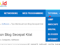 Merubah Warna Sub Menu Template Evo Magz
