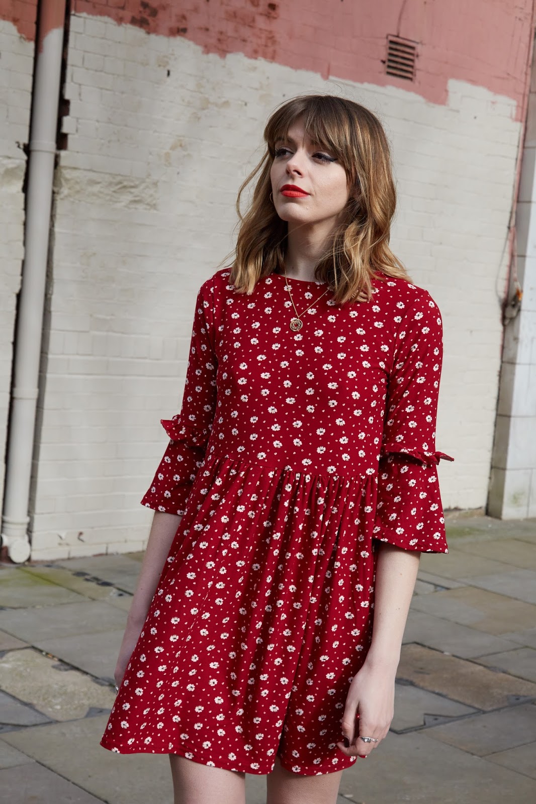 festival smock dress