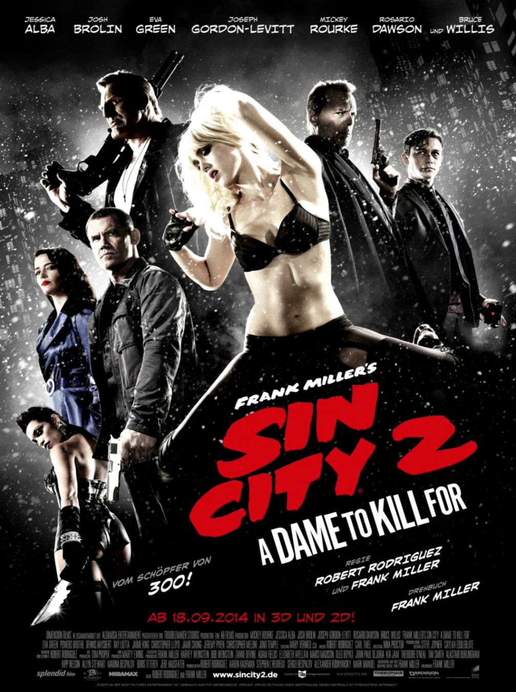 Sin City A Dame To Kill For Poster | All HD Wallpapers