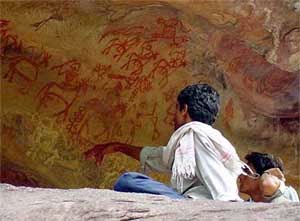 Bhimbetka Rock Paintings - Oldest Paintings Of India