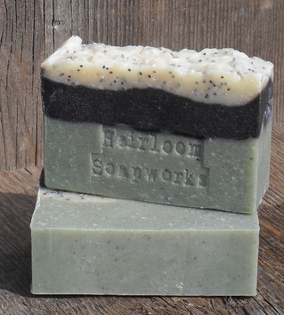 Natural Soap Handmade by The Soap Sister at Heirloom Soapworks Rustic