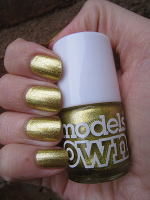 Models-Own-nail-polish-green-gold