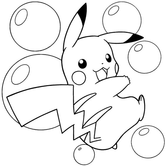 Desenhos Pokemon para imprimir, colorir e pintar – nova lista com