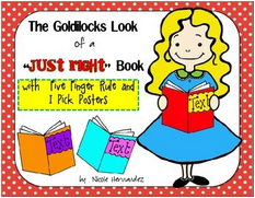 http://www.teacherspayteachers.com/Product/The-Goldilocks-Look-Posters-with-Five-Finger-Rule-and-I-Pick-Posters-1310681