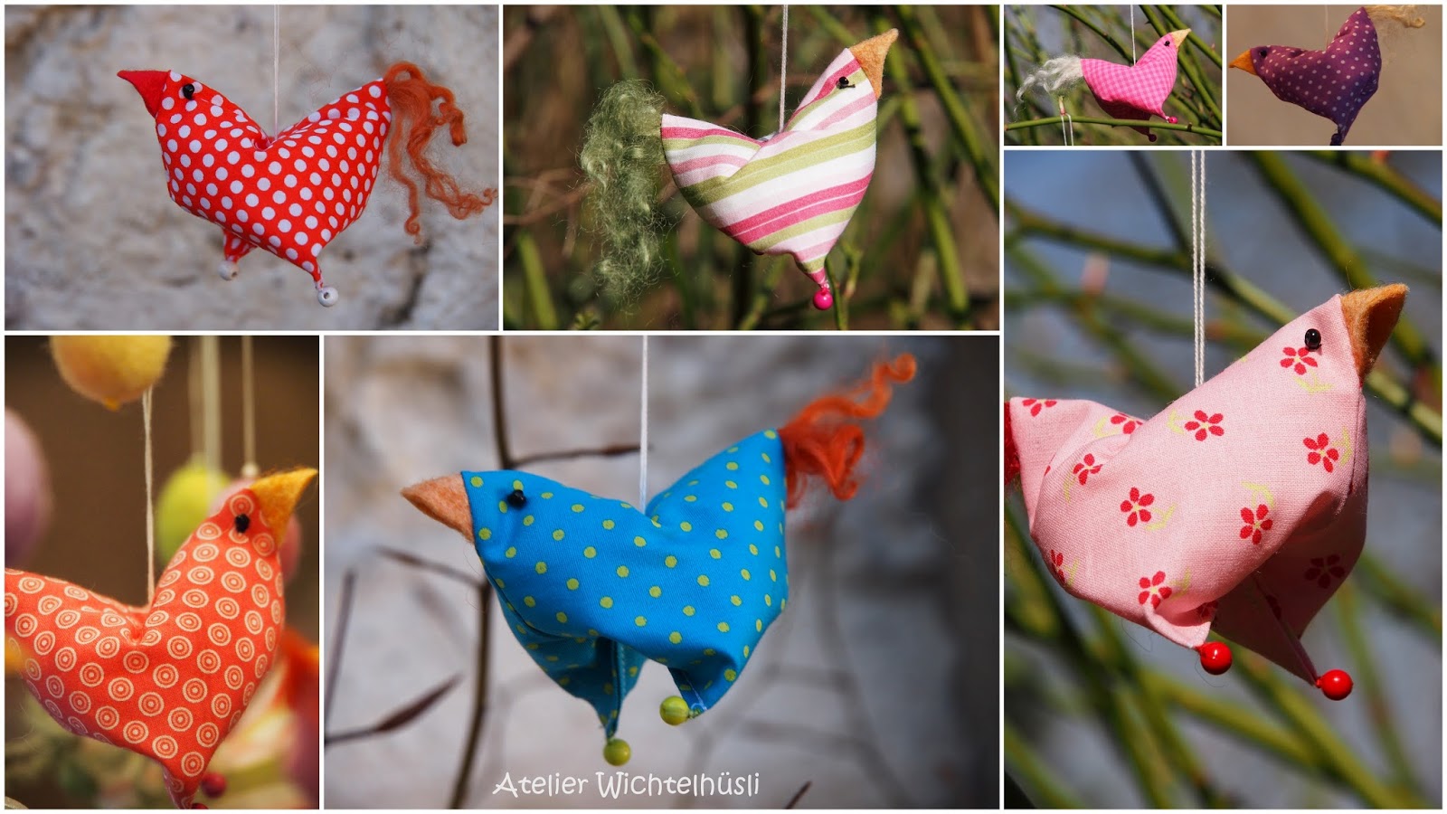 Atelier Wichtelhuesli : DIY- NÄHANLEITUNG FÜR HUHN ODER VOGEL