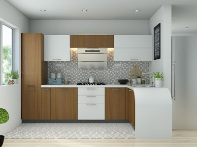 best color combination for modern kitchen cabinets for homes
