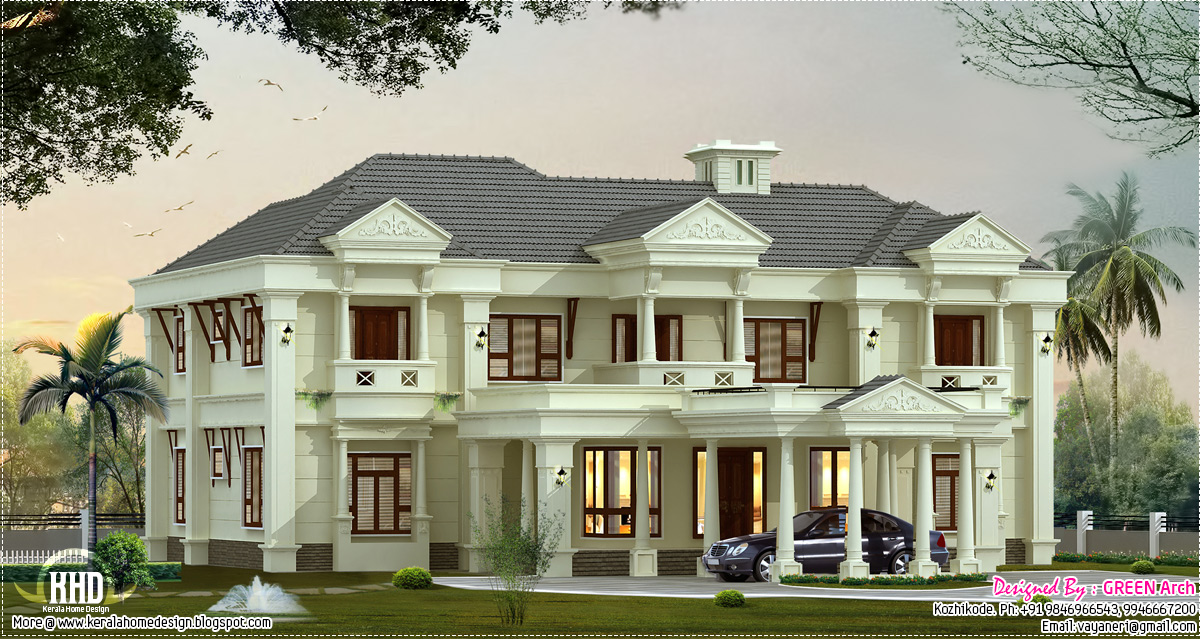 luxury villa elevation