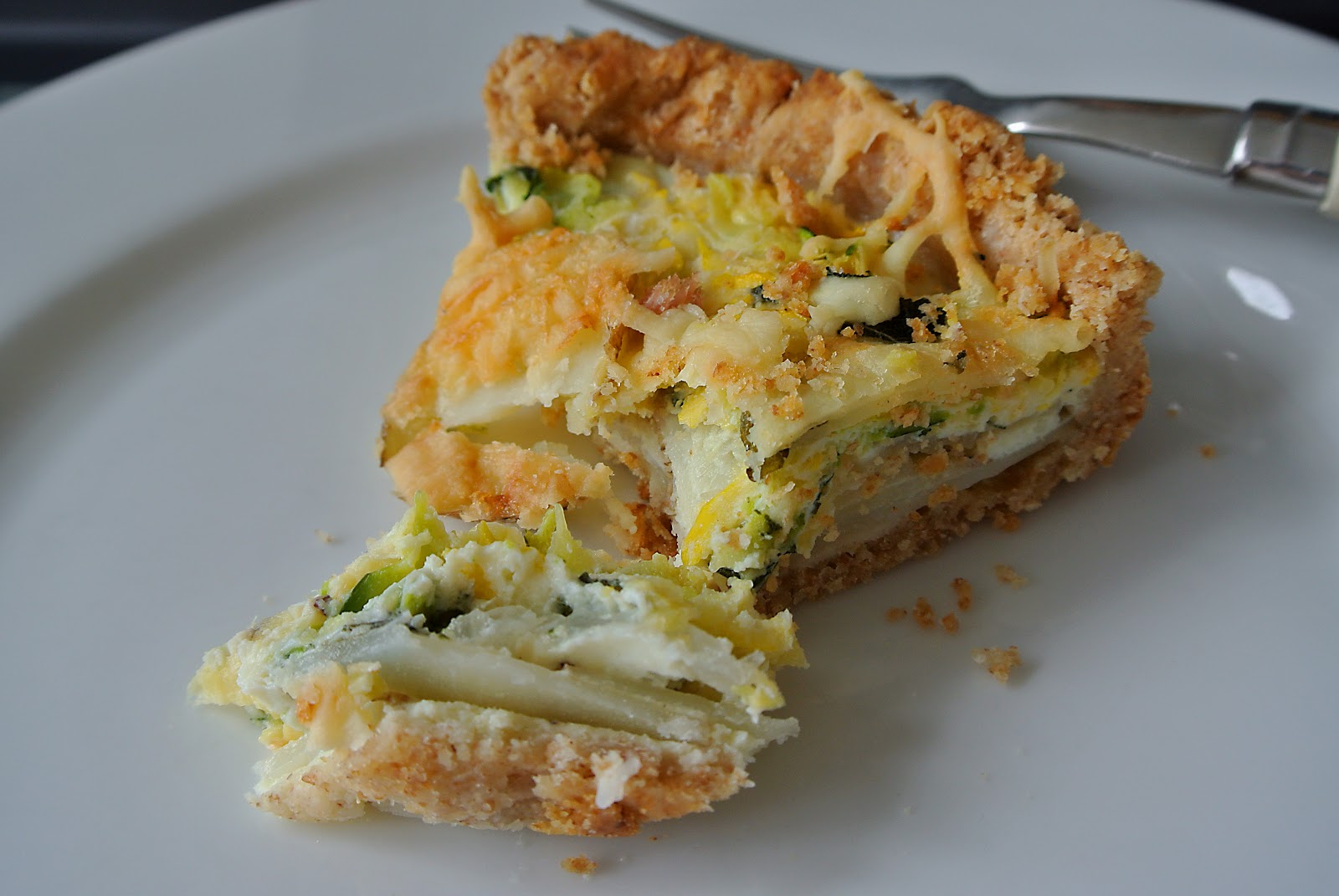 itsdelicious2 Potato and zucchini quiche