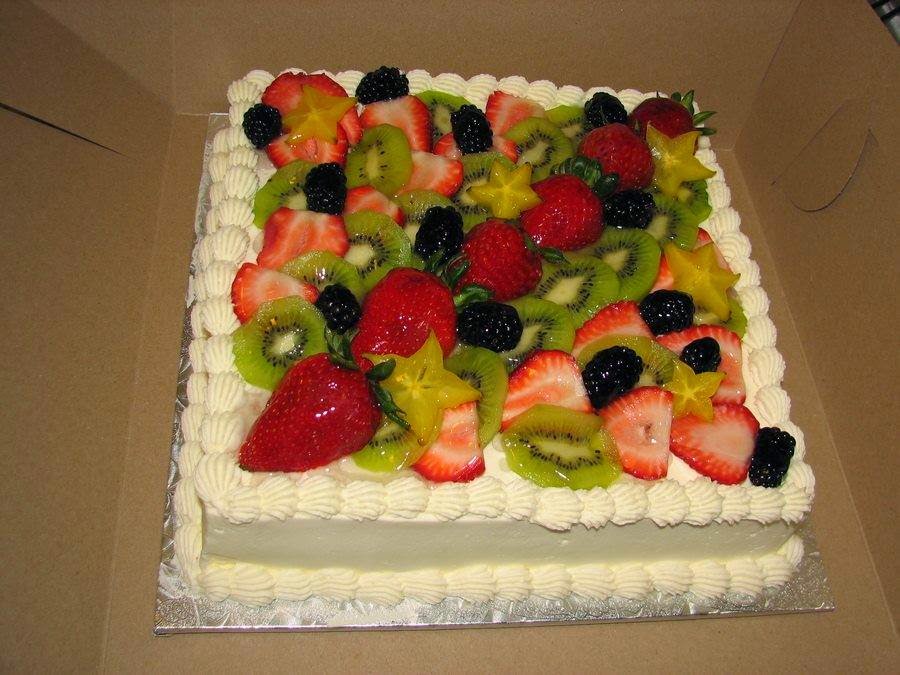  Amazing Fruits Cake Deco