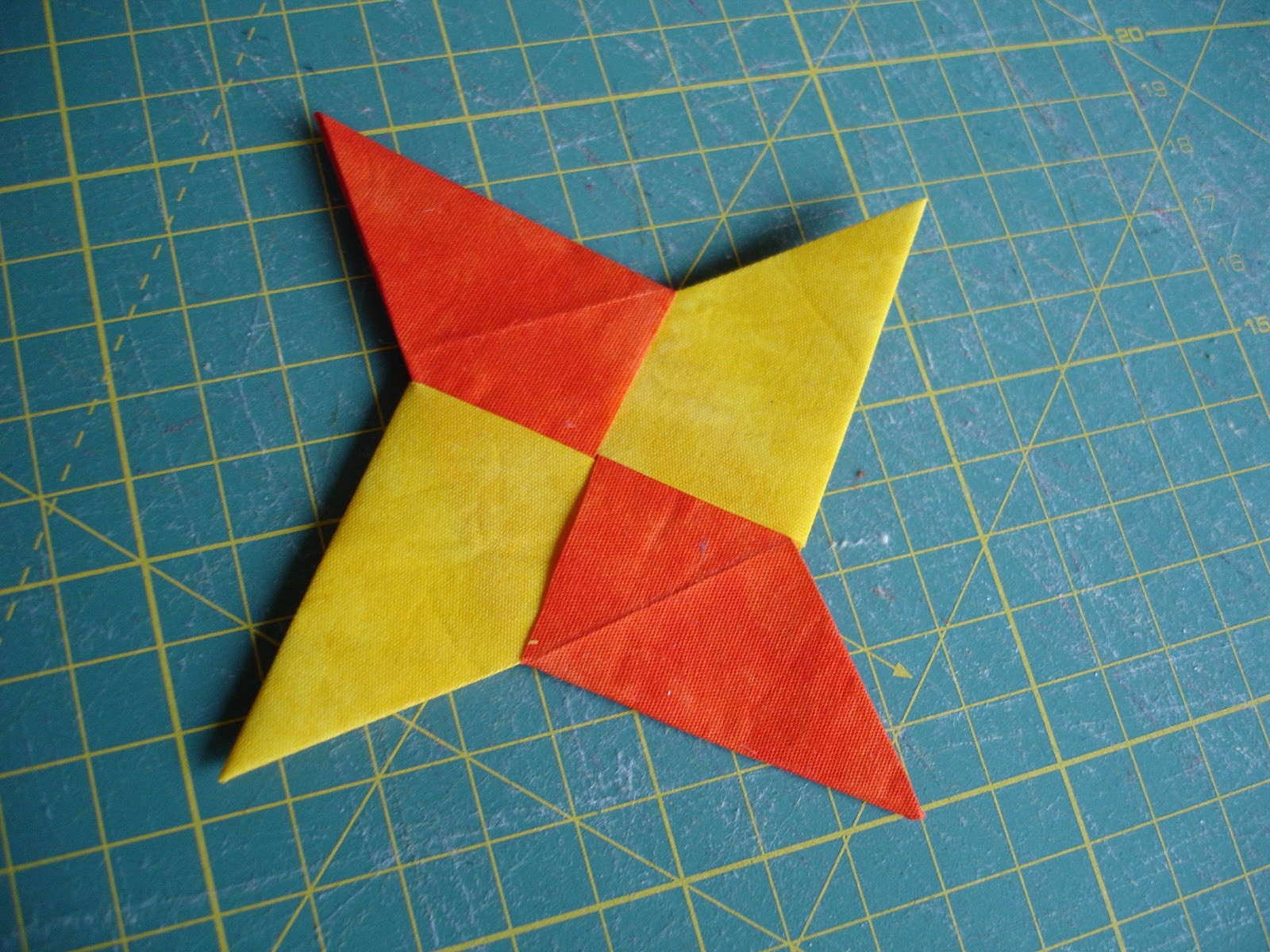 Canadian Abroad Fabric Origami Stars
