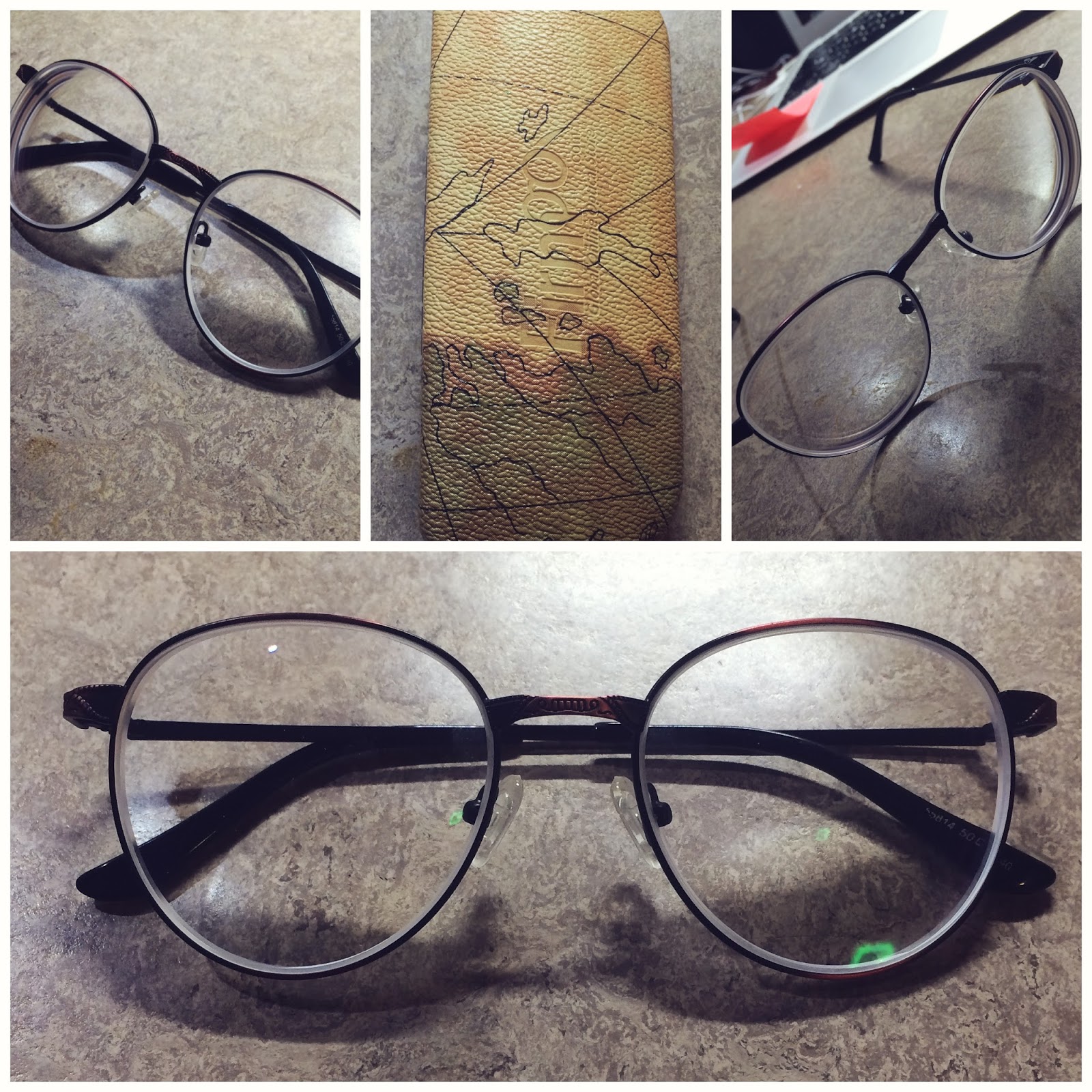 Vintage glasses galore + Firmoo review fantail flo