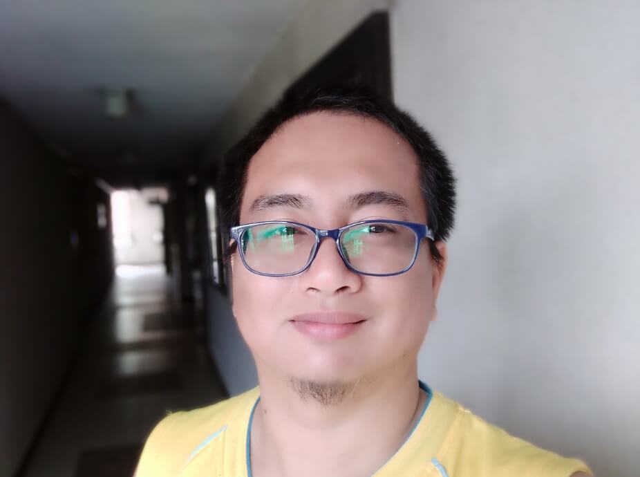 Realme C1 Front Camera Sample - Selfie with Depth Effect