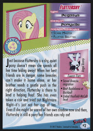 My Little Pony Fluttershy Series 4 Trading Card