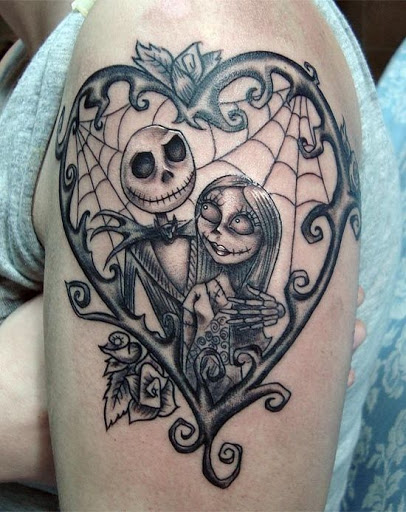 Tim Burton conjuntos de padrões amor