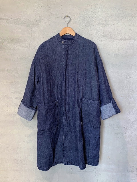 SKETCH mintdesigns【スケッチミントデザインズ】LINEN DENIM COAT◆八十八/丸亀・香川県eighty88eightエイティエイト