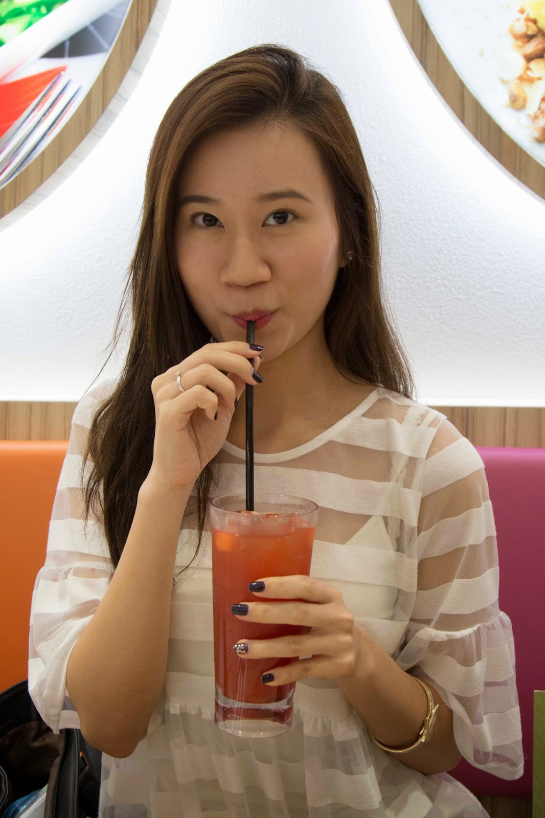 Eggs & Berries Jurong Point "The Heavenly Four" Burger Launch Gail