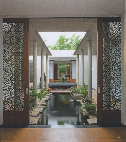 tropical modern architect minimalist