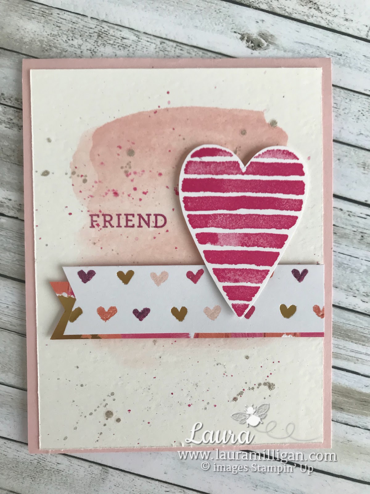 Laura Milligan, Stampin' Up! Demonstrator I'd Rather "Bee" Stampin