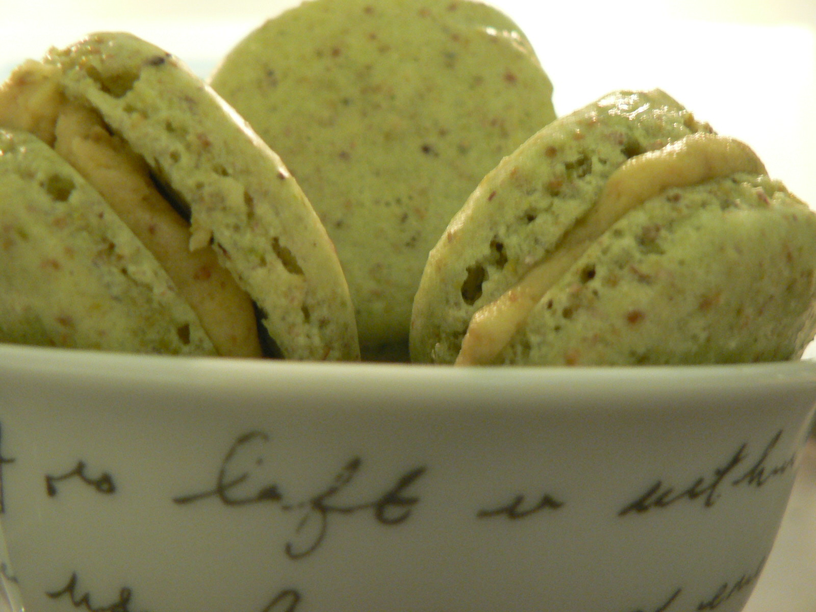 Sweet Pea Bakery Pistachio Macarons