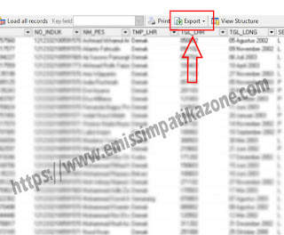 Cara Mudah Membuka dan Convert File DBF BIOUN ke Microsoft Excel Cara Mudah Membuka dan Convert File DBF BIOUN ke Microsoft Excel