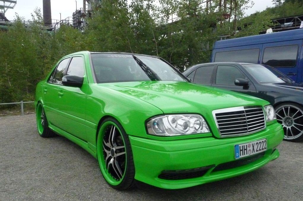 Mercedes-Benz C-Class W202 GREEN  BENZTUNING